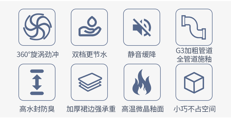 GOHGOH馬桶 陶瓷坐便器 防臭靜音虹吸式K-68