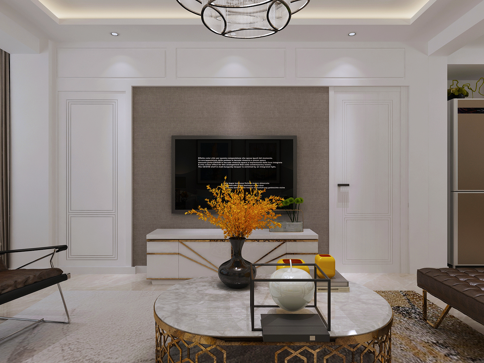 現(xiàn)代風(fēng)格裝修案例賞析-遼陽家裝案例