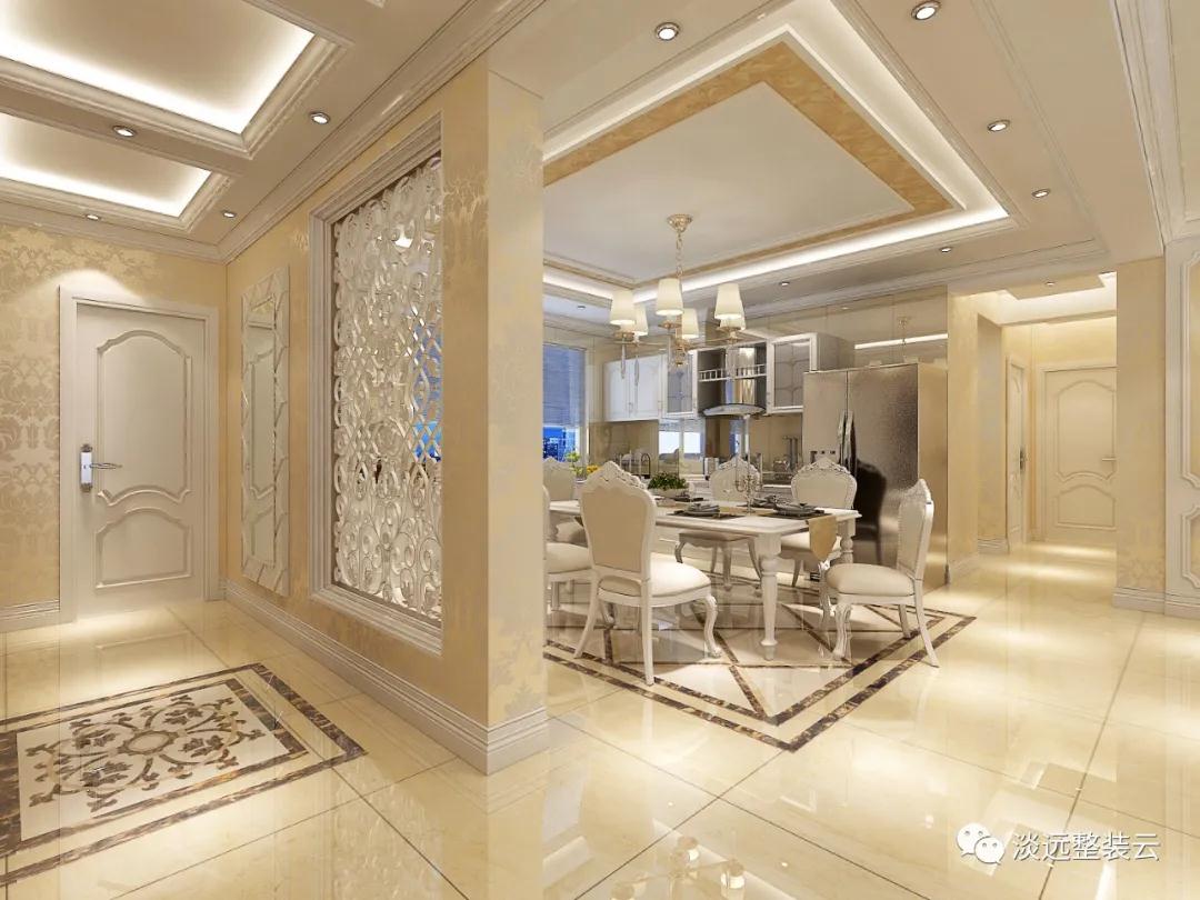 遼陽92平米的簡歐裝修風格案例賞析 遼陽92平米的簡歐裝修風格案例賞析