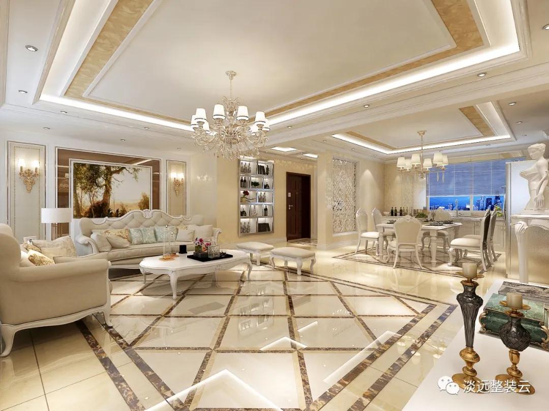 遼陽92平米的簡歐裝修風格案例賞析 遼陽92平米的簡歐裝修風格案例賞析