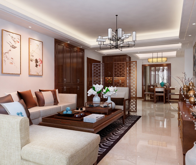 遼陽(yáng)中式現(xiàn)代風(fēng)裝修效果 遼陽(yáng)中式現(xiàn)代風(fēng)裝修效果